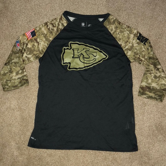 kansas city chiefs salute to service sweatshirt